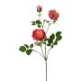 Branche artificielle Pivoine KROVEL, corail, 75cm