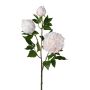 Branche artificielle Pivoine CRUNT, blanc, 85cm