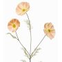 Branche décorative de cosmos BRALTO, couleur pêche, 80 cm