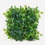 Plante artificielle « haie de lierre » / tapis LUKA, vert, 30 x 30 cm