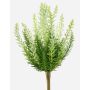Bruyère synthétique ELSAWO sur tige, crossdoor, blanc-vert, 30cm