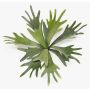 Plante artificielle fougère à bois VIGRAL, tige à enfoncer, difficilement inflammable, verte, 35cm
