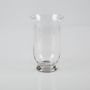 Bougeoir/Vase LEA AIR en verre, transparent, 24cm, Ø 14cm
