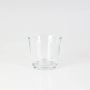 Mini Vase / Photophore ALEX EARTH, en verre, transparent, 8cm, Ø9cm