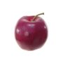 Fruit artificiel Pomme HENNY, rouge, 8cm, Ø8,5cm