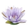 Fleur décorative de lotus SUADO, flottante, violette, 6 cm, Ø 15 cm