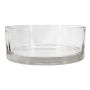 Coupe à fruits VERA OCEAN en verre, transparent, 8cm, Ø20cm