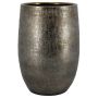 Vase en céramique ILSE avec effet marbré, doré, 30 cm, Ø 23 cm