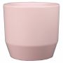 Pot de fleurs en céramique LENAS, rose clair mat, 9cm, Ø8cm