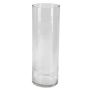 Vase en verre cylindrique SANSA OCEAN, transparent, 30cm, Ø10cm