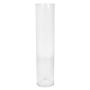 Vase en verre cylindrique SANYA OCEAN, transparent, 40cm, Ø9cm