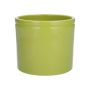 Pot en céramique ALCHIBA, vert pomme, 17,6 cm, Ø 19,4 cm