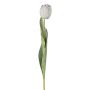 Fleur artificielle Tulipe GUSNAV, blanc, 50cm, Ø5cm