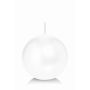 Bougie ronde MAEVA, blanc, Ø10cm, 46h - Made in Germany