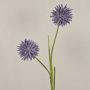 Mousse synthétique, branche d'Allium artificielle CHIRARA, lilas, 90cm, Ø10cm