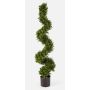 Arbre artificiel en buis en spirale TOM, fin, 135cm