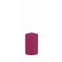 Bougie votive / bougie cylindrique MAEVA, magenta, 10cm, Ø6cm, 33h - Made in Germany