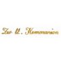 Inscription en cire Pour la Sainte Communion BERIA, or, 1x8,3cm