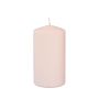 Bougie votive LYCANTHIA, Frosted Pastel, nude, 13cm, Ø7cm, 52h
