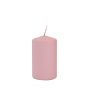 Bougie votive LYCANTHIA, Frosted Pastel, vieux rose, 10cm, Ø6cm, 33h