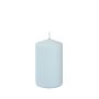 Bougie votive LYCANTHIA, Frosted Pastel, bleu ciel, 10cm, Ø6cm, 33h
