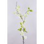 Branche décorative de cerisier en fleurs VALESKA, blanc, 115cm, Ø4-6cm