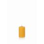 Bougie en cire d'abeille BABETTE, naturel-jaune, 8cm, Ø5cm, 24h - Made in Germany