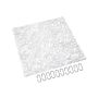 Cloison de séparation à éléments suspendus LUCIE, lignes, transparent, lot de 4, 30cm