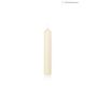 Bougie décorative d'autel MERRITT à 10 % de cire d'abeille, ivoire, 30cm, Ø3,5cm, 29h - Fabriquée en Allemagne
