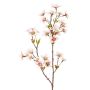 Branche décorative de pommier en fleurs SADAKA, blanc-rose, 85cm, Ø4cm