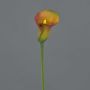 Fleur artificielle Calla CHIDORA, orange-jaune, 55cm, 5x6cm