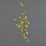 Branche décorative de forsythia IHRANI, floraison, jaune, 90cm