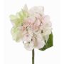 Hortensia en plastique CHIDORI, crème-rose, 30cm, Ø13cm