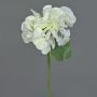 Hortensia en plastique CHIDORI, blanc-vert, 30cm, Ø13cm