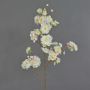 Branche décorative de Cerisier japonais RUKIA, en fleurs, blanc, 90cm