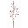 Fleur de cire artificielle NIANG, rose-fuchsia, 80cm, Ø1,5-2,5cm