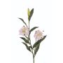 Fleur artificielle Lis tigré DANBI, blanc, 85cm, Ø9cm