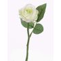 Fleur artificielle Rose GABI, crème-vert, 30cm, Ø6cm