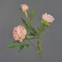 Pivoine artificielle sur tige MANJA, rose, 70cm, Ø8-10cm