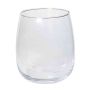 Verre à bougie AUBREY, boule/rond, transparent, 22cm, Ø15,5cm/Ø18,5cm