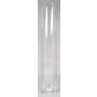 Vase à poser au sol SANSA OCEAN, cylindre/rond, transparent, 80cm, Ø15cm