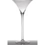 Verre à cocktail / verre à Martini SACHA EARTH sur pied, conique/rond, transparent, 90cm, Ø35cm
