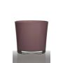 Pot de fleurs ALENA, cylindre/rond, vieux rose, 16cm, Ø17cm