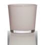 Pot de fleurs ALENA, cylindre/rond, rose clair, 12,5cm, Ø14,5cm