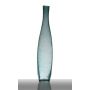 Vase soliflore / bouteille MARION, cône/rond, turquoise, 10,5x10,5x49,5cm
