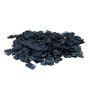 Pétales de roses artificielles MEGGIE, 500 pièces, noir, 4x4cm