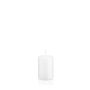 Bougie votive / bougie cylindrique MAEVA, blanc, 8cm, Ø5cm, 18h - Made in Germany
