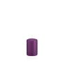 Bougie votive / bougie cylindrique MAEVA, violet, 8cm, Ø5cm, 18h - Made in Germany