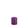 Bougie votive / bougie cylindrique MAEVA, violet, 8cm, Ø6cm, 29h - Made in Germany