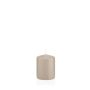 Bougie votive / bougie cylindrique MAEVA, beige, 8cm, Ø6cm, 29h - Made in Germany